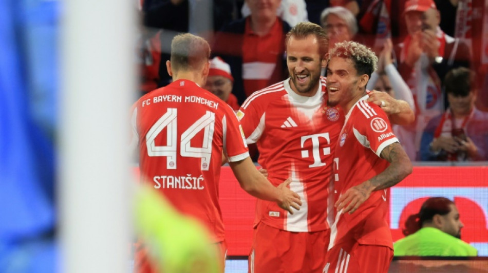 Kane toasts 'instant connection' with Diaz after Bayern romp
