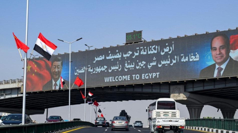China's Xi arrives in Egypt as US sanctions threat looms over Iran links