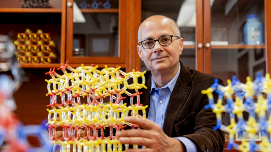 From refugee to Nobel: Yaghi hails science's 'equalising force'