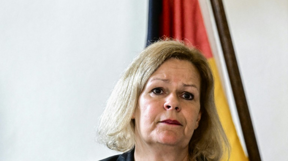 Faeser k&uuml;ndigt Gespr&auml;che mit L&auml;ndern &uuml;ber das Sicherheitspaket an