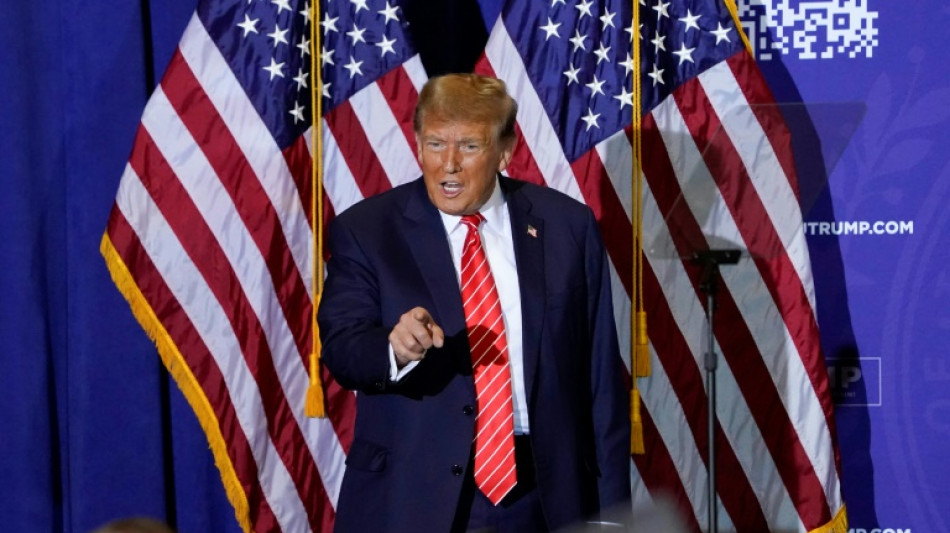 Trump esp&egrave;re sceller la course &agrave; l'investiture apr&egrave;s le retrait de DeSantis