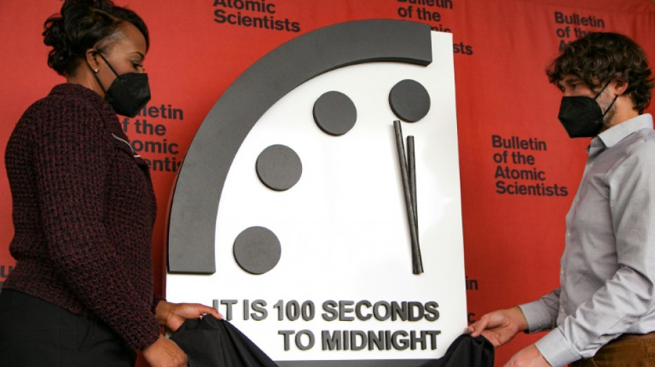 Minuit est toujours aussi proche pour l'horloge de l'apocalypse