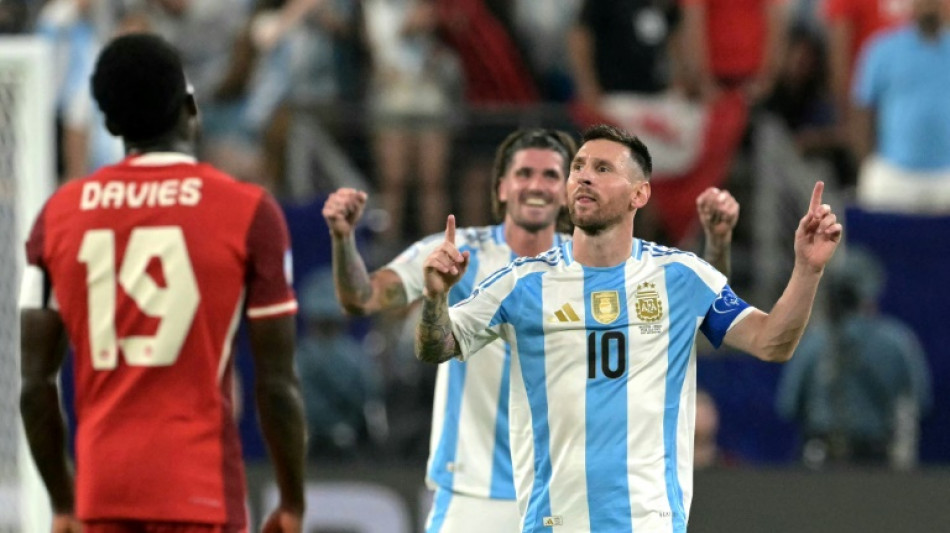 Argentina vence Canad&aacute; (2-0) e vai &agrave; final da Copa Am&eacute;rica-2024