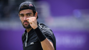 Queen's champion Berrettini into last eight as Wawrinka bows out