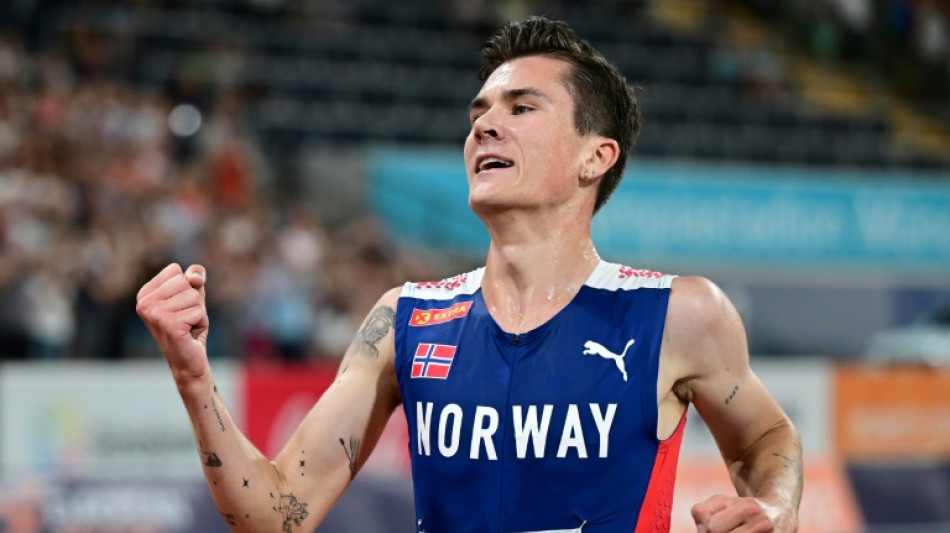 Athl&eacute;tisme: Ingebrigtsen champion d'Europe du 5000 m, un mois apr&egrave;s l'or mondial