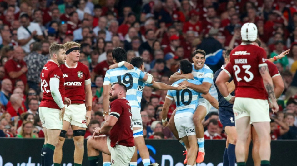 Lions slump to warm-up defeat by Argentina