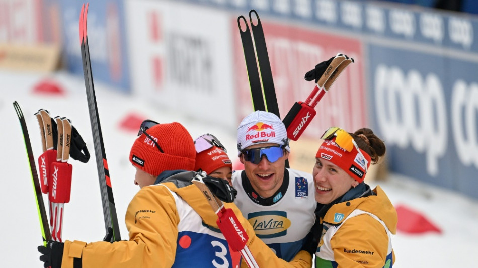 Deutsche Kombinierer gewinnen WM-Gold in der Staffel