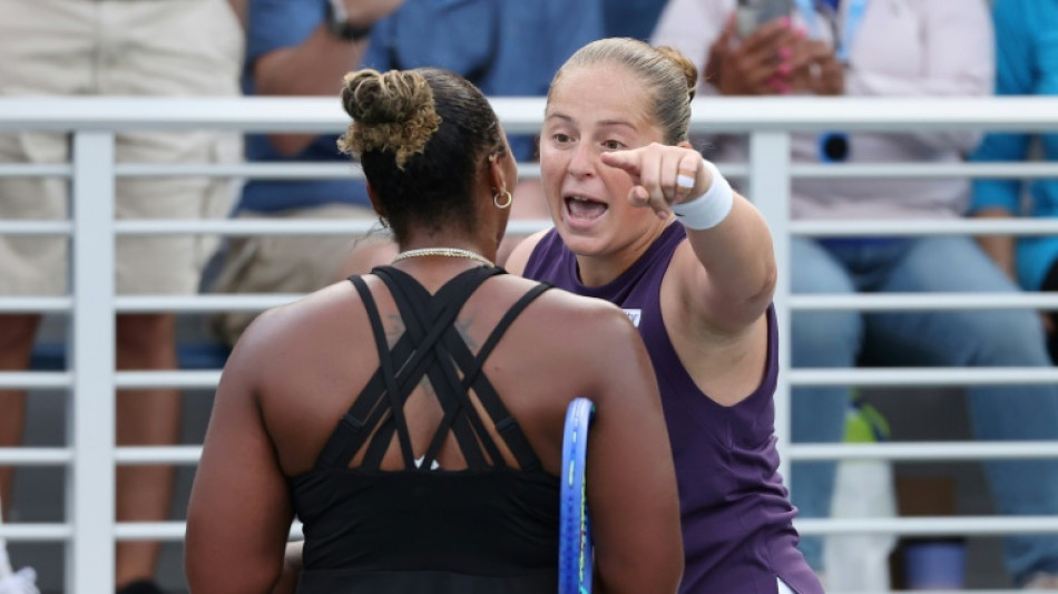 Townsend reveals Ostapenko 'no class' jibe after US Open exit