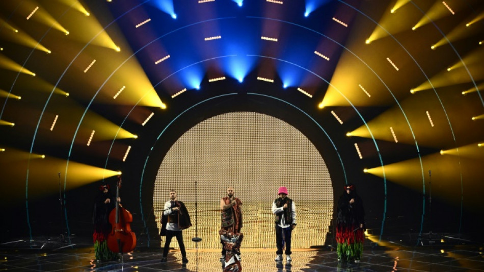 Los raperos ucranianos de la Kalush Orchestra hechizan el festival de Eurovisi&oacute;n