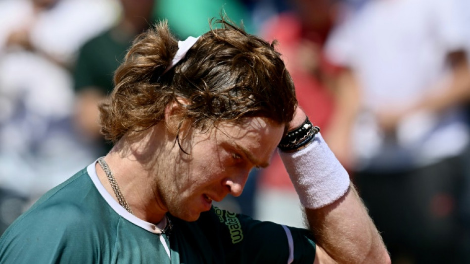 Depois de Nadal e Djokovic, Rublev tamb&eacute;m cai no Masters 1000 de Roma