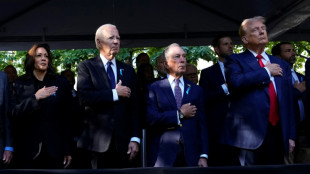 Trump und Harris gedenken gemeinsam in New York der Anschl&auml;ge vom 11. September