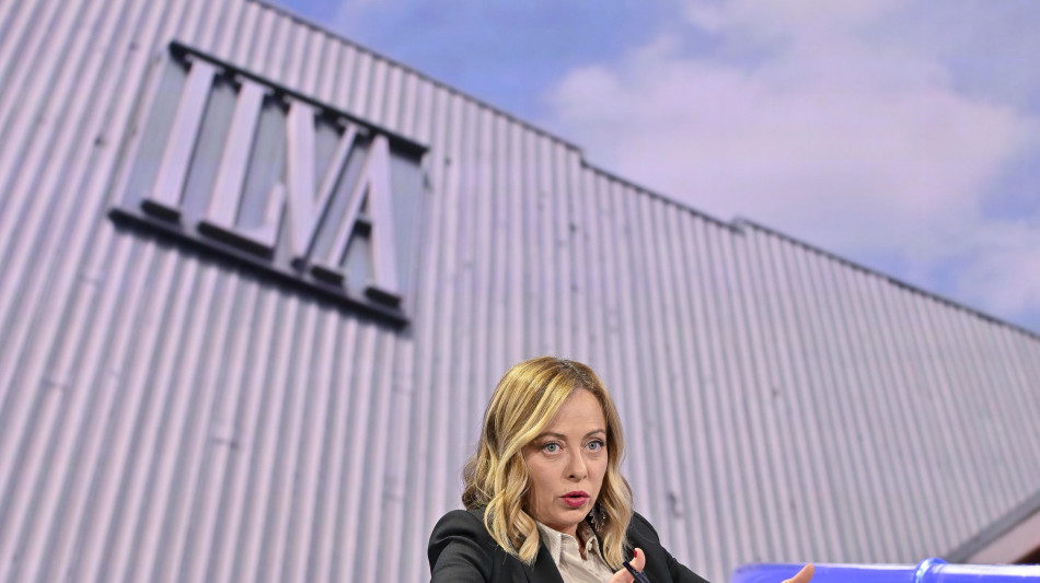 Meloni, a settembre tavolo ex Ilva e per lo sviluppo di Taranto