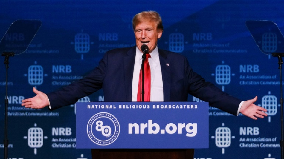 "Bin ein stolzer Christ": Trump wirbt bei religi&ouml;sen Rechten um Unterst&uuml;tzung