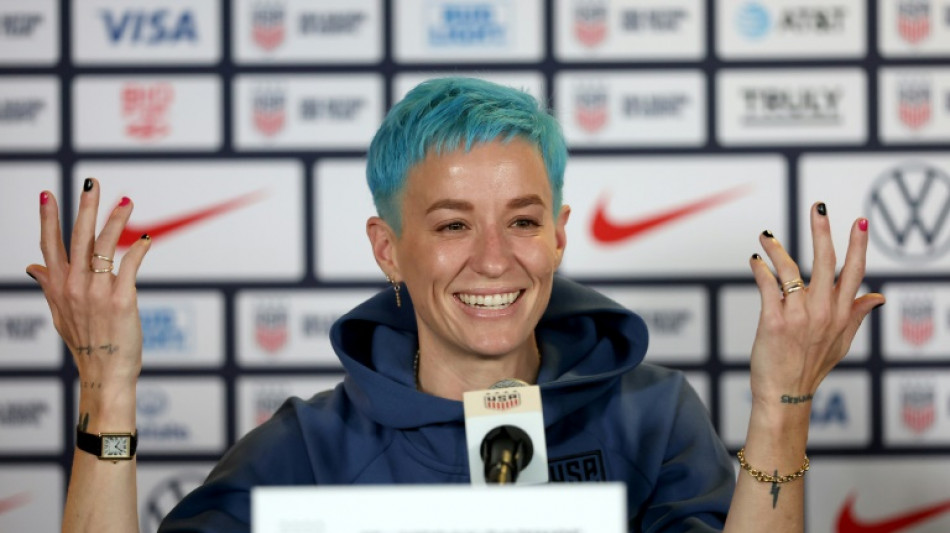 Megan Rapinoe, estrela da sele&ccedil;&atilde;o feminina dos EUA, vai se aposentar dos gramados no fim da temporada
