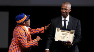 Rihanna, A$AP Rocky watch Denzel Washington award in Cannes