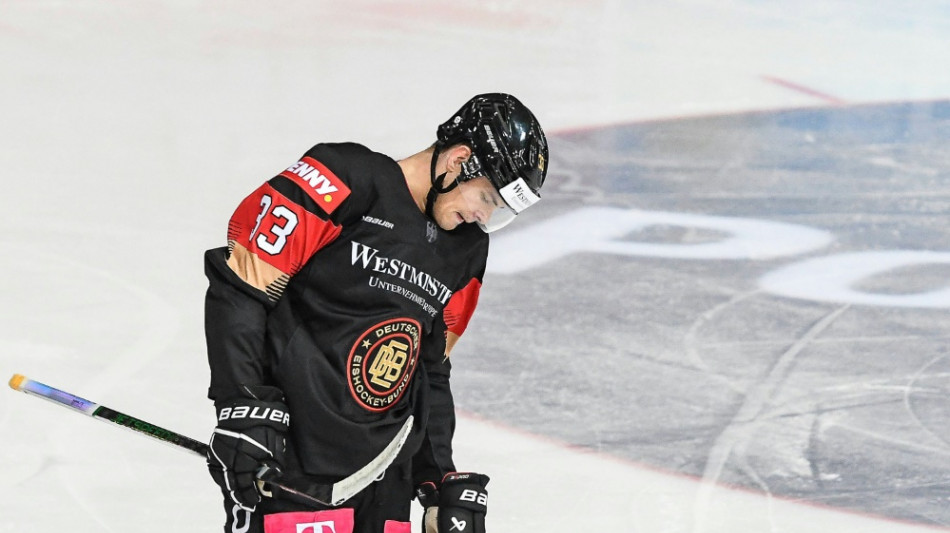 Eishockey-Nationalspieler &auml;rgern sich &uuml;ber die Null