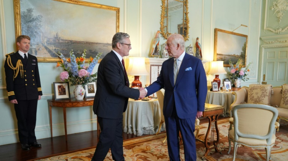 Keir Starmer von K&ouml;nig Charles III. zum britischen Premierminister ernannt