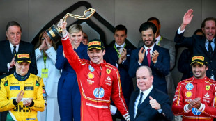 Charles Leclerc vence pela primeira vez o GP de M&ocirc;naco de F1