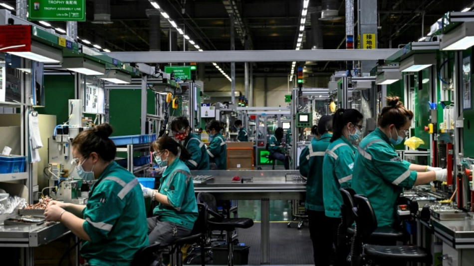China's factory output at lowest in two years: Caixin PMI