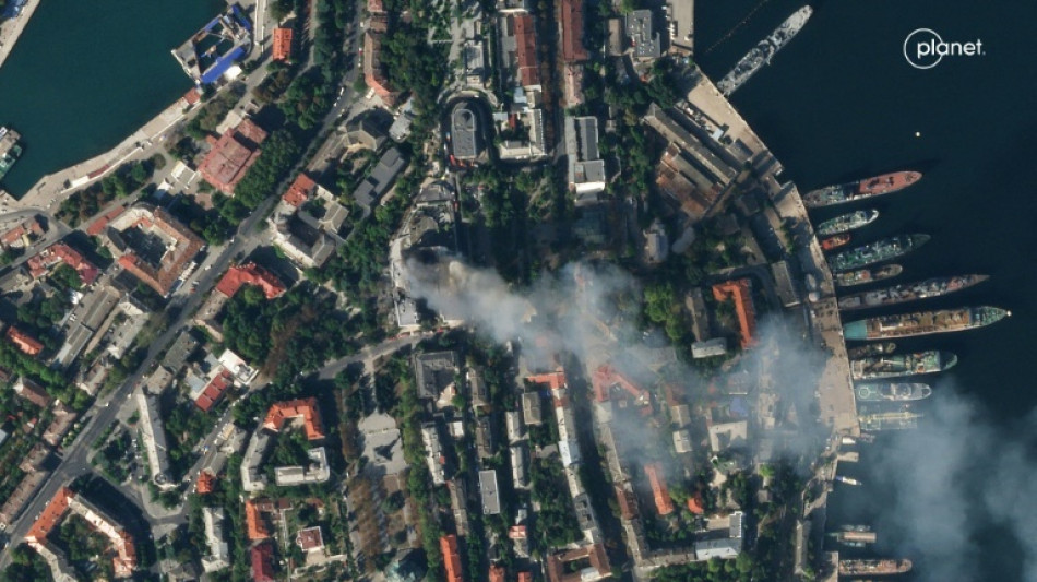 Kiev affirme que de "hauts" commandants de la flotte russe ont &eacute;t&eacute; tu&eacute;s lors de l'attaque sur S&eacute;bastopol 