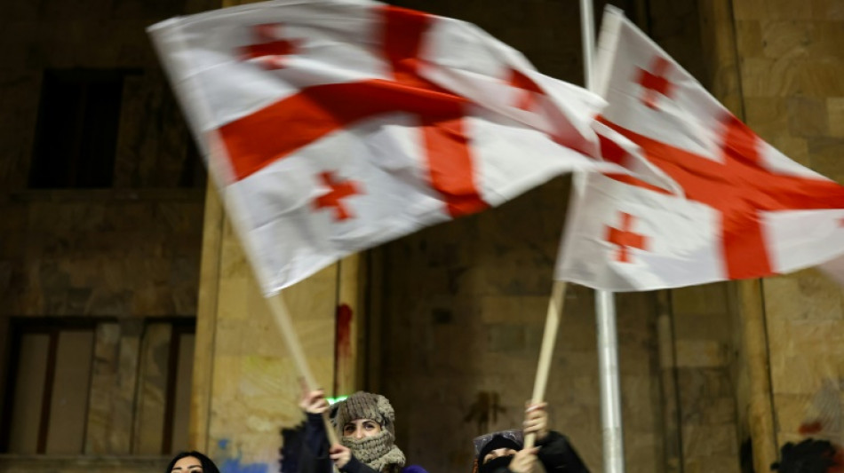 Tausende gehen in Georgien erneut gegen die Regierung auf die Stra&szlig;e