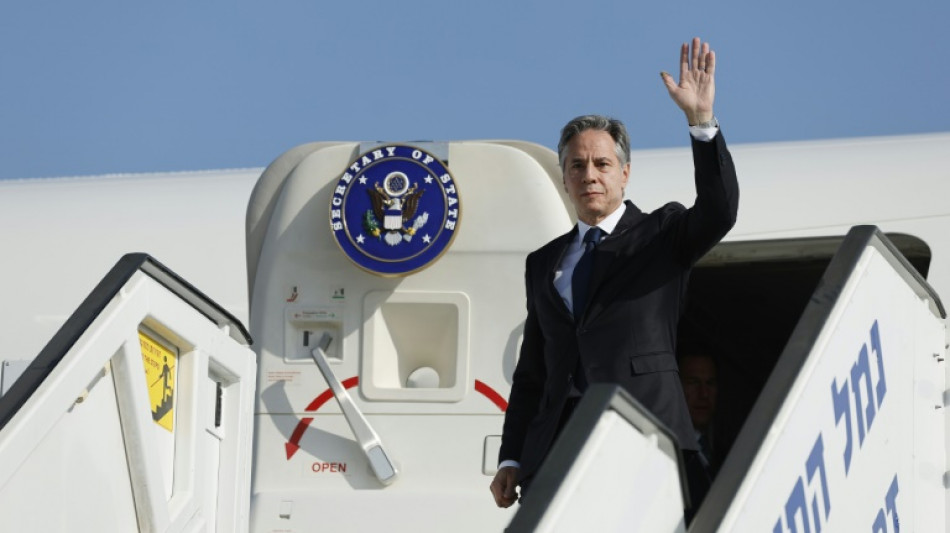 US-Au&szlig;enminister Blinken zu erneuten Gespr&auml;chen in Israel eingetroffen