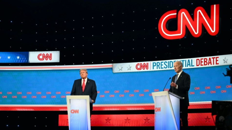 Strauchelnder Biden, energischer Trump: Ex-Pr&auml;sident dominiert TV-Duell