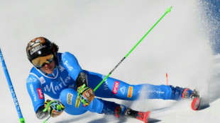 Brignone impresses in first run of Kronplatz giant slalom in World Cup comeback