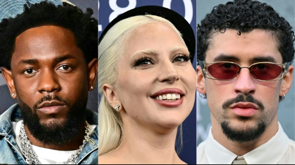 Kendrick Lamar, Bad Bunny y Lady Gaga, al frente de la batalla por los Grammys