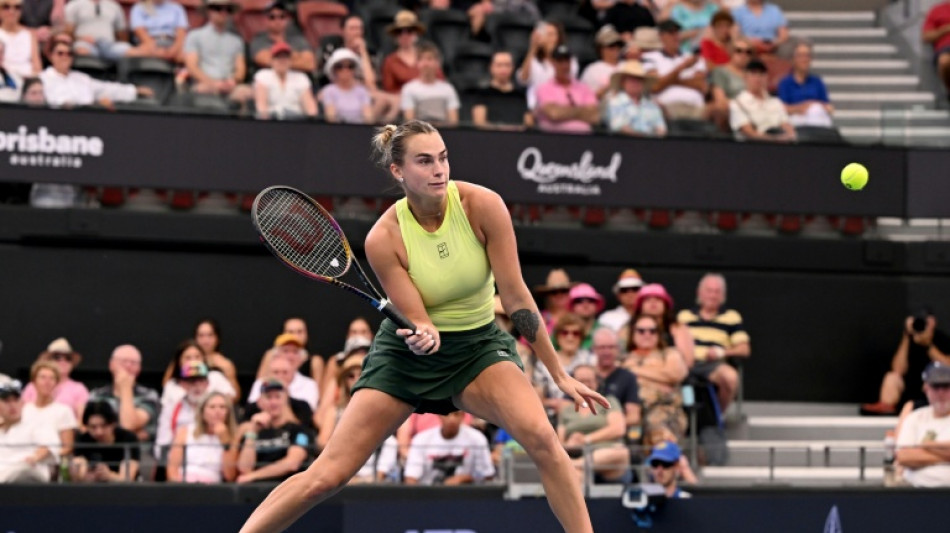 WTA: Anisimova perd en huiti&egrave;mes &agrave; Brisbane, Sabalenka et Rybakina impressionnent
