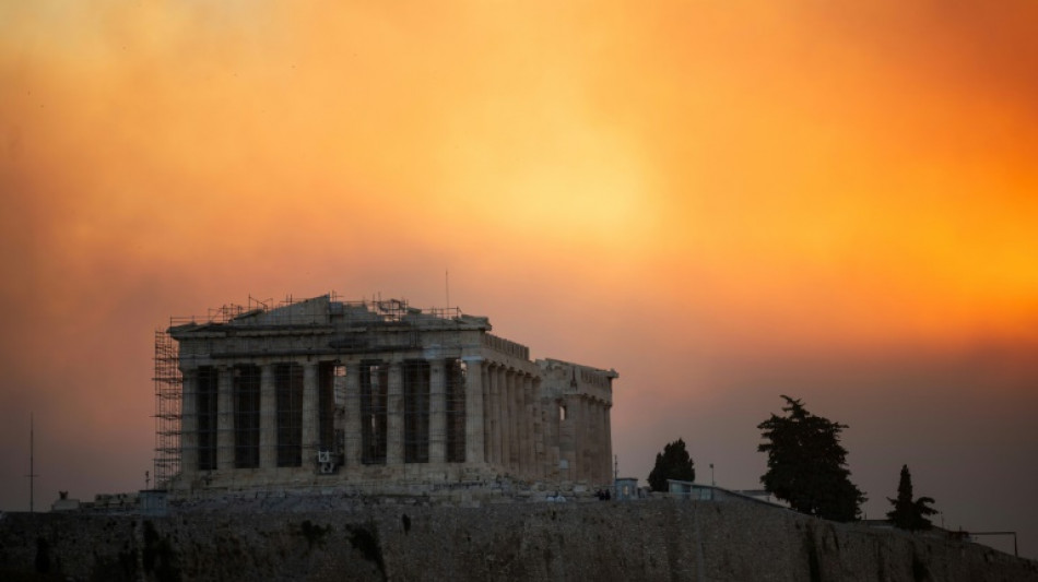Acropolis shuts, outdoor work halted as heatwave scorches Greece