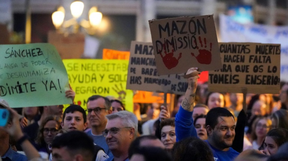 &Uuml;berflutungen in Spanien: 130.000 Menschen demonstrieren gegen Krisenmanagement