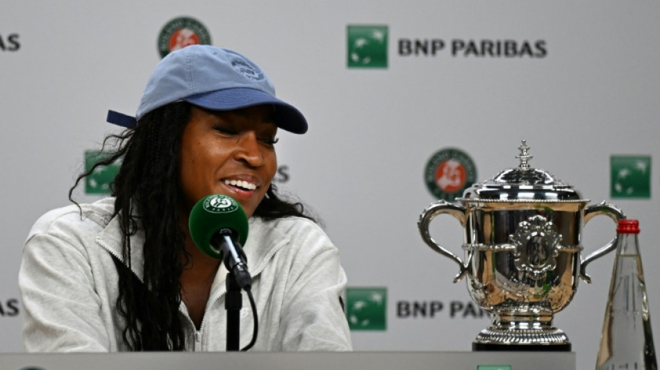 Coco Gauff: 'Não foi uma final bonita, mas a missão foi cumprida'