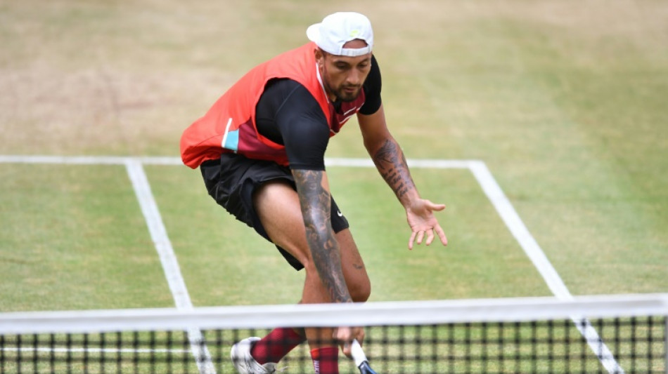 ATP: Kyrgios, bless&eacute;, d&eacute;clare forfait avant son 2e tour &agrave; Majorque