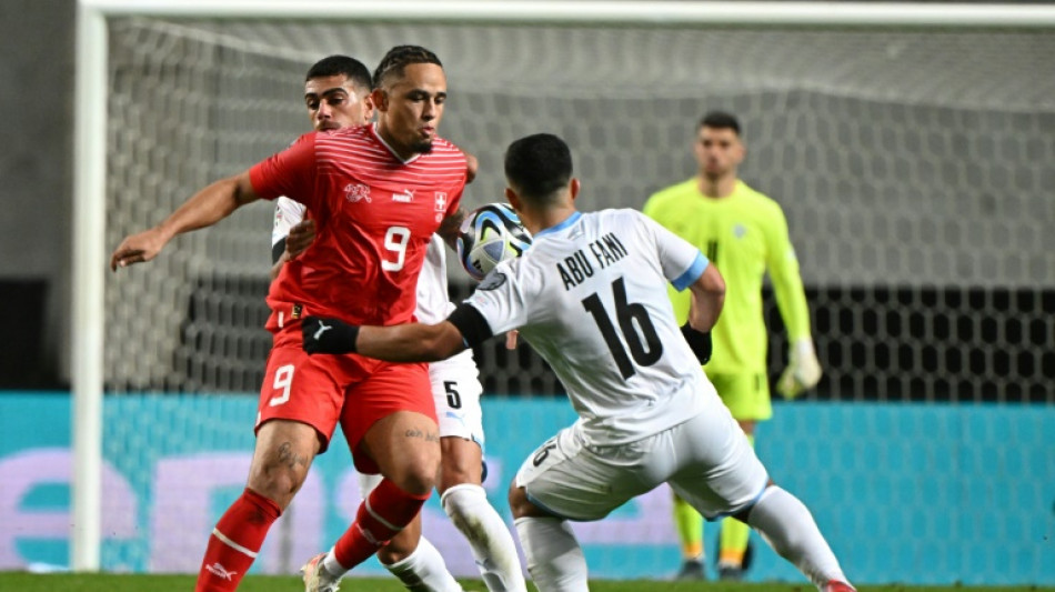 Su&iacute;&ccedil;a e Israel empatam (1-1) nas Eliminat&oacute;rias da Euro