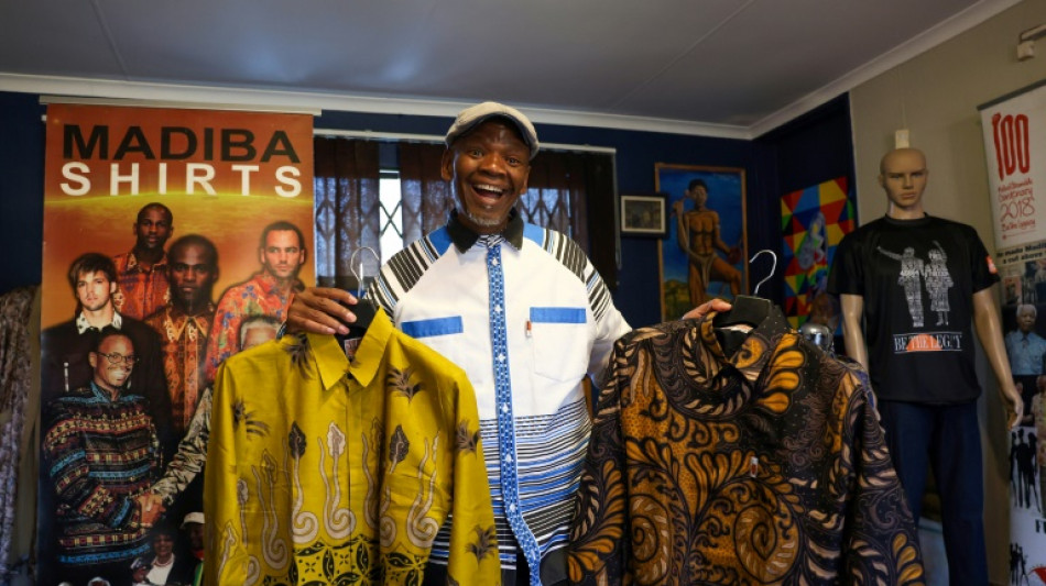 En Afrique du Sud, l'épopée des chemises bariolées de Mandela