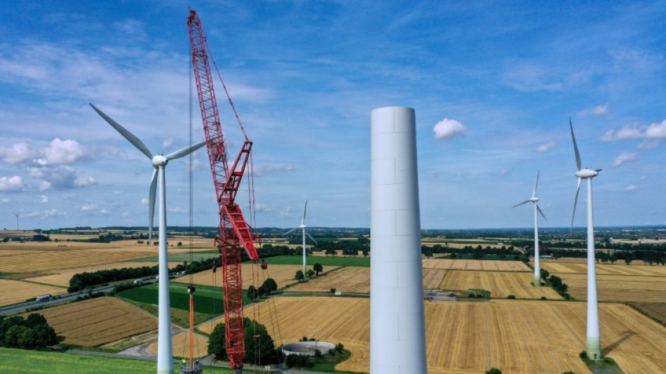 M&auml;&szlig;iger Zubau an Windenergieanlagen 2024
