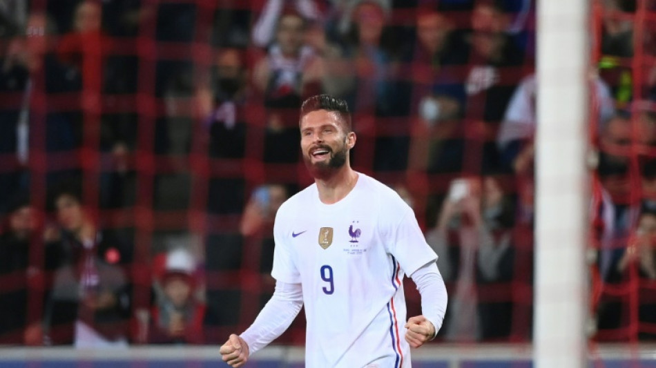 Bleus: 48e but pour Giroud, &agrave; trois longueurs du record