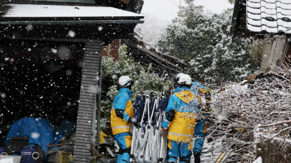S&eacute;isme du Nouvel An au Japon: le nombre de disparus tripl&eacute; avec plus de 300 personnes
