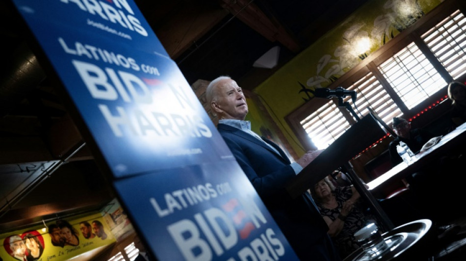 Biden wirbt um W&auml;hlergruppe der Latinos in Schl&uuml;sselstaaten Nevada und Arizona