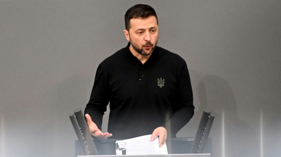 Selenskyj im Bundestag: M&uuml;ssen Teilung der Ukraine durch russischen Krieg verhindern