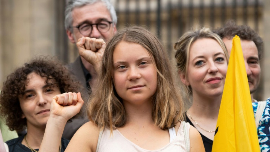 Greta Thunberg backs climate group shut down by France