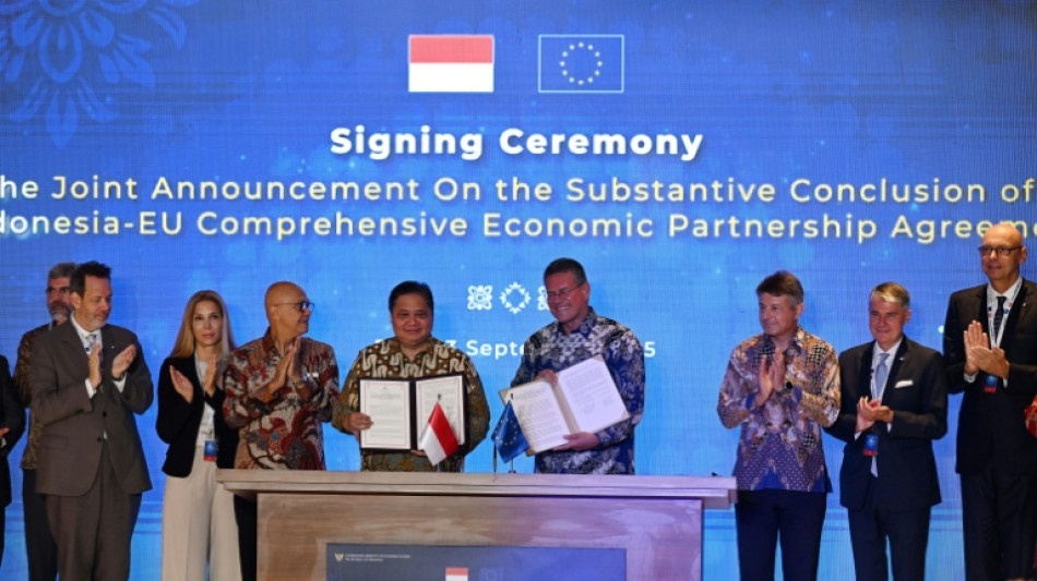 Apr&egrave;s de longues n&eacute;gociations, l'Indon&eacute;sie et l'UE concluent un accord de libre-&eacute;change