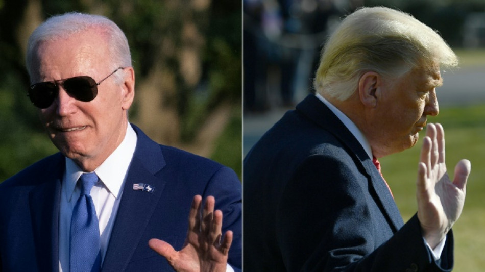 "Don le fauch&eacute;": Biden savoure son avantage financier sur Trump