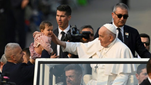 Tens of thousands greet pope at Portugal's famed Fatima shrine