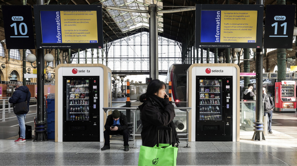 Tornato alla normalit&agrave; il traffico alla Gare du Nord di Parigi