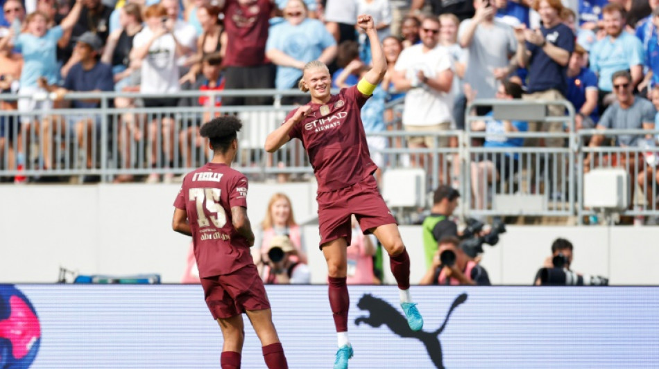 Com hat-trick de Haaland, City vence Chelsea (4-2) em pr&eacute;-temporada nos EUA