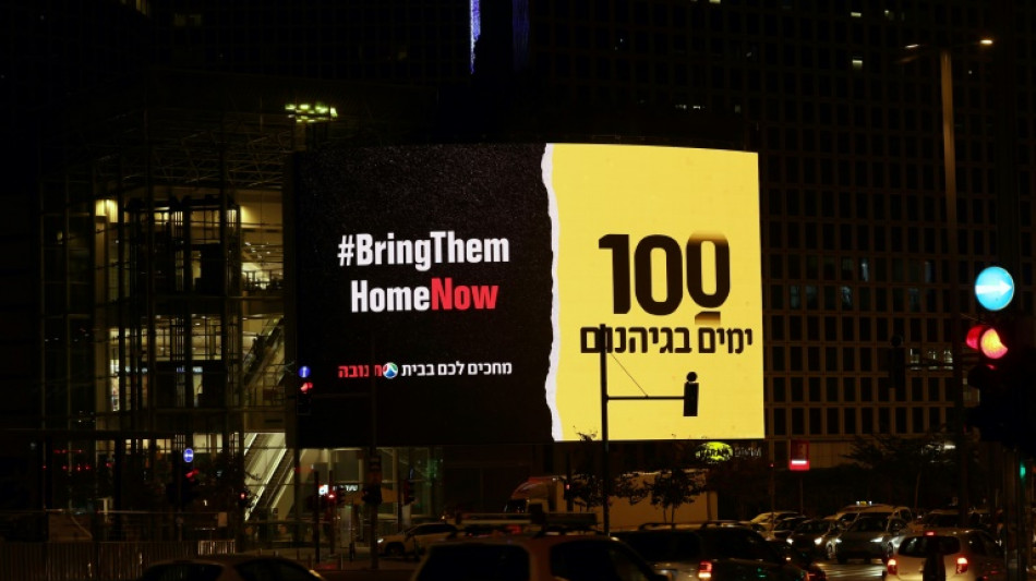 Au centi&egrave;me jour d'absence, Isra&euml;l se mobilise pour ses otages &agrave; Gaza 