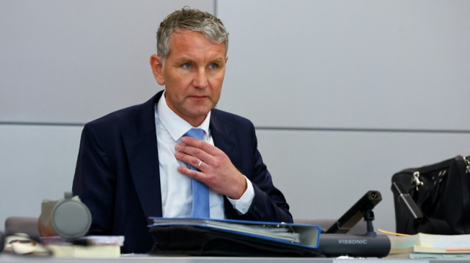 Weiterer Prozess gegen H&ouml;cke wegen Verwendens von NS-Parole: Anklage verlesen