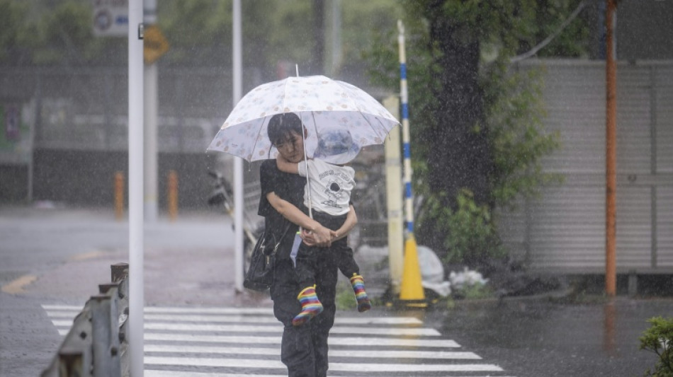 Storm Jangmi dumps torrential rain on Tokyo